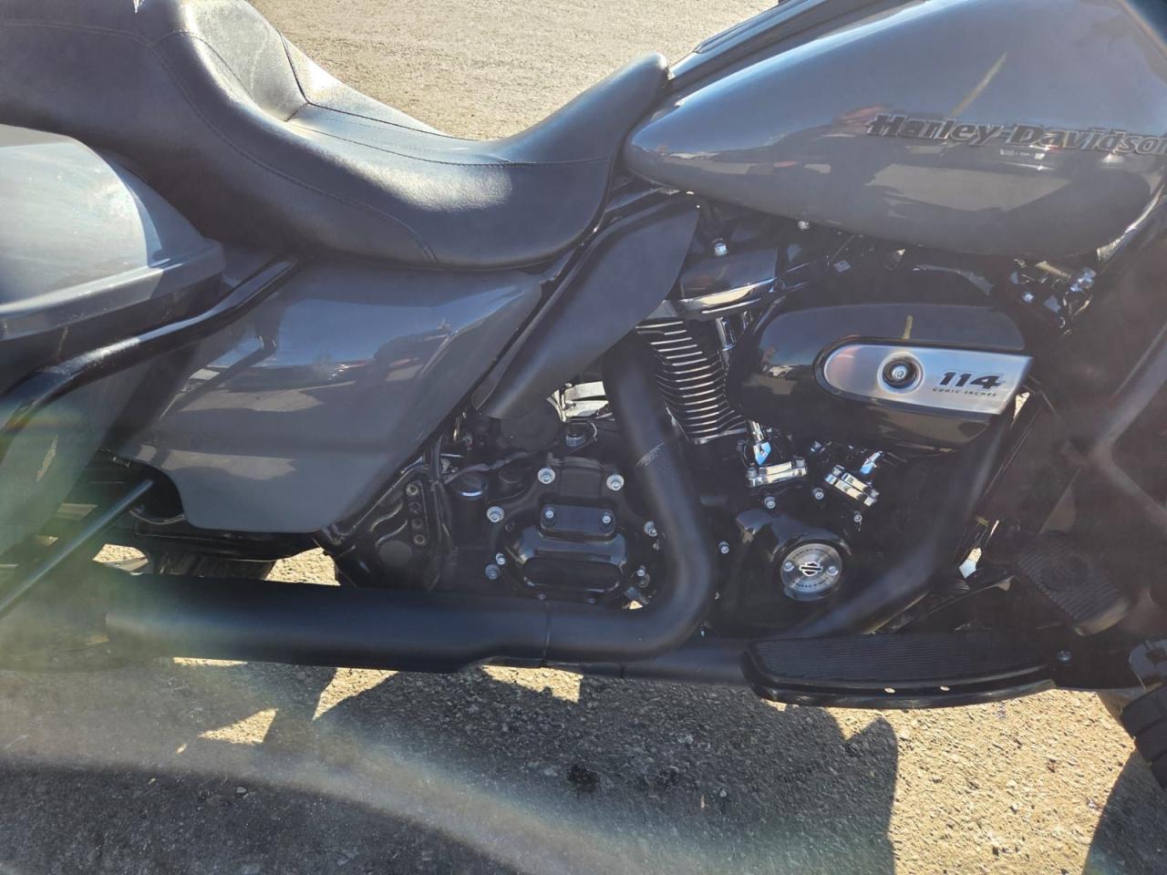 2022 Harley-Davidson Ultra LIMITED, 114CI, EXHAUST, BLACKED OUT, LIGHT DAMAGE - Photo #9