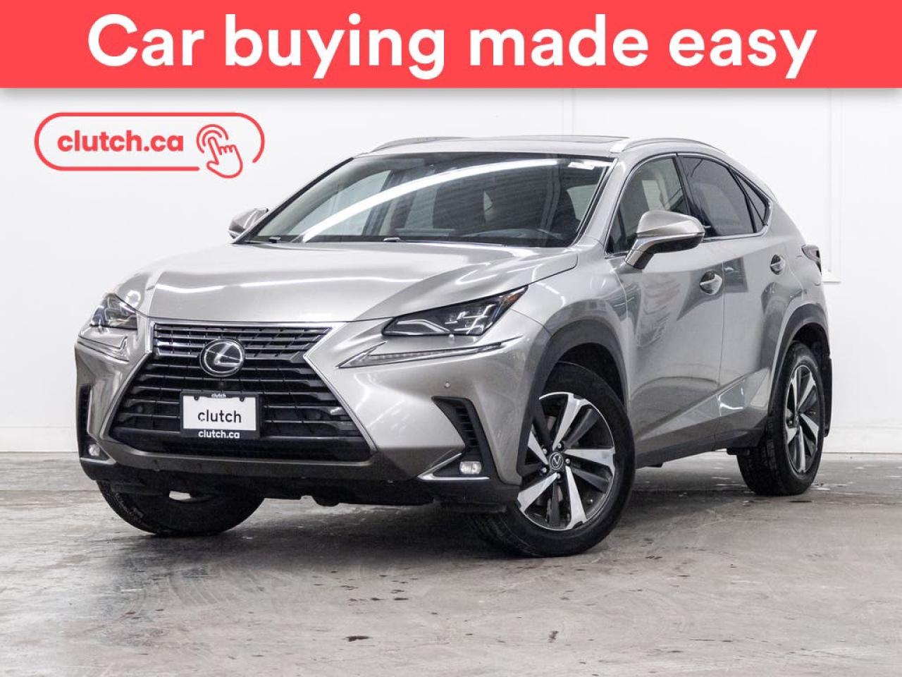 Used 2020 Lexus NX 300 AWD w/ Apple CarPlay, Heated Front Seats, Power Sunroof for sale in Toronto, ON