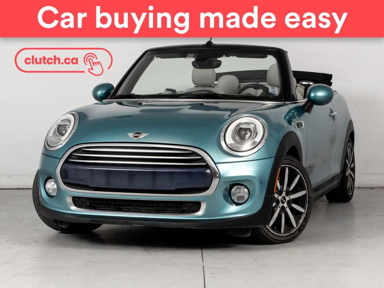 Used 2018 MINI Cooper Convertible Cooper w/Bluetooth, Rearview Camera, Cruise Control for sale in Bedford, NS