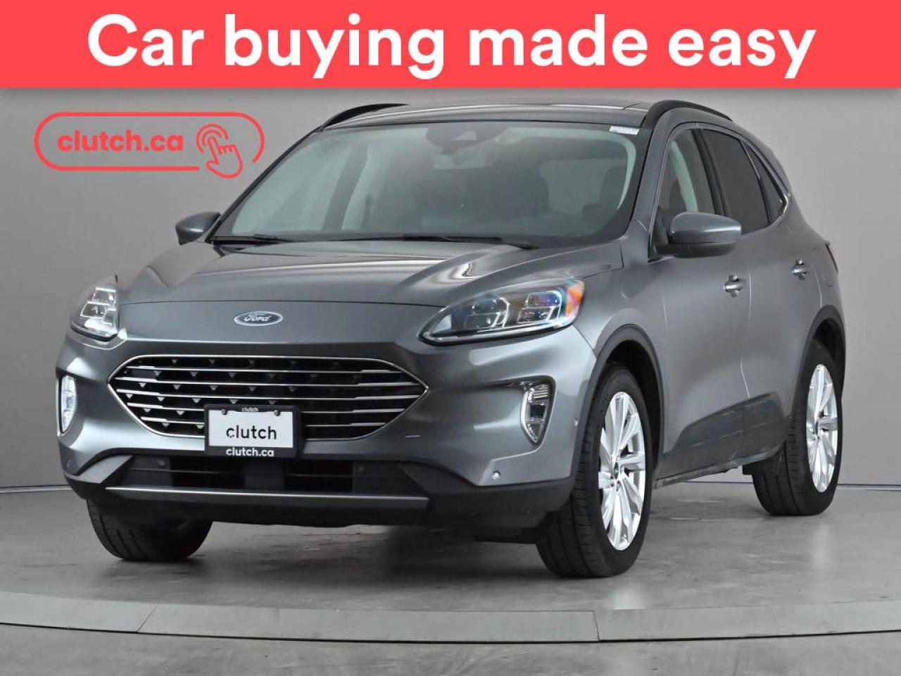 Used 2021 Ford Escape Titanium Hybrid AWD w/ Apple CarPlay, Heated Front Seats, Rearview Cam for sale in Toronto, ON