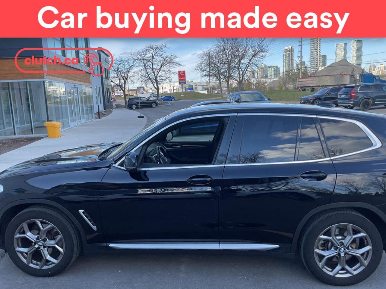 Used 2021 BMW X3 xDrive30i w/ Apple CarPlay, Heated Front Seats, Rearview Cam for sale in Toronto, ON