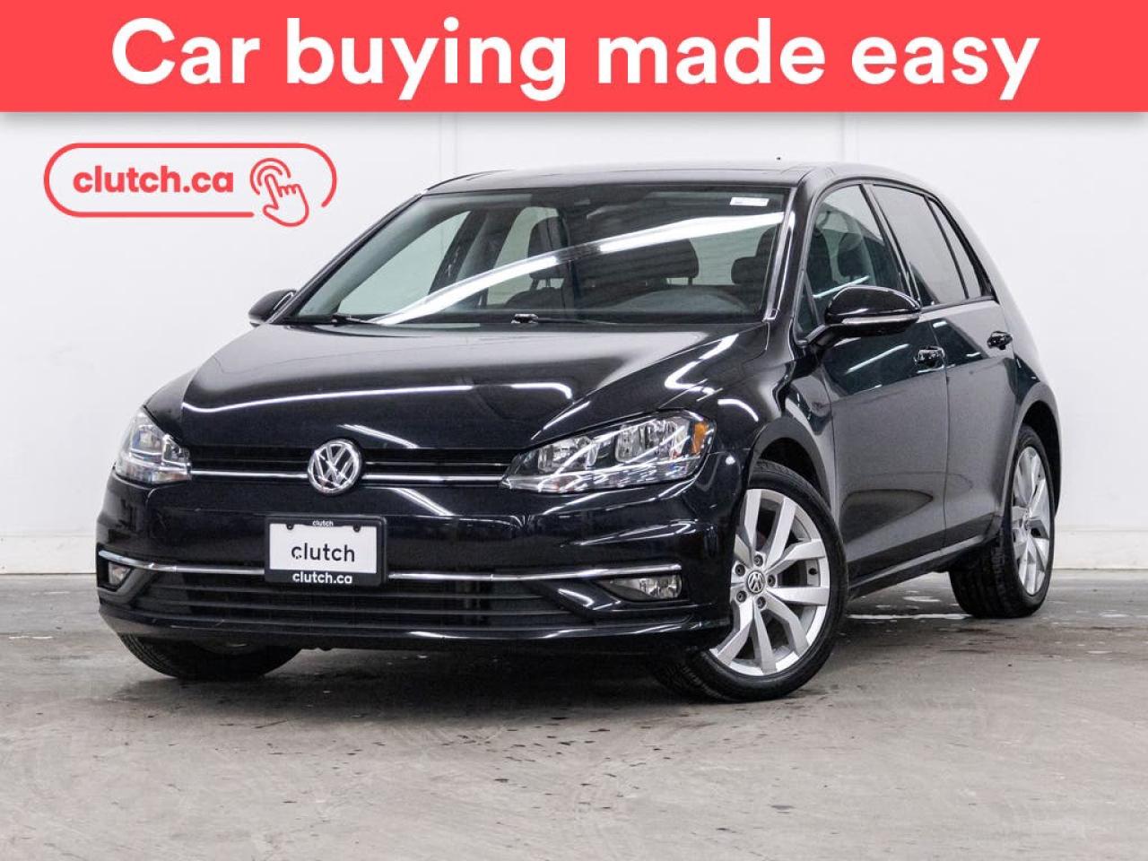 Used 2021 Volkswagen Golf Highline w/ Apple CarPlay & Android Auto, Heated Front Seats, Sunroof for sale in Toronto, ON