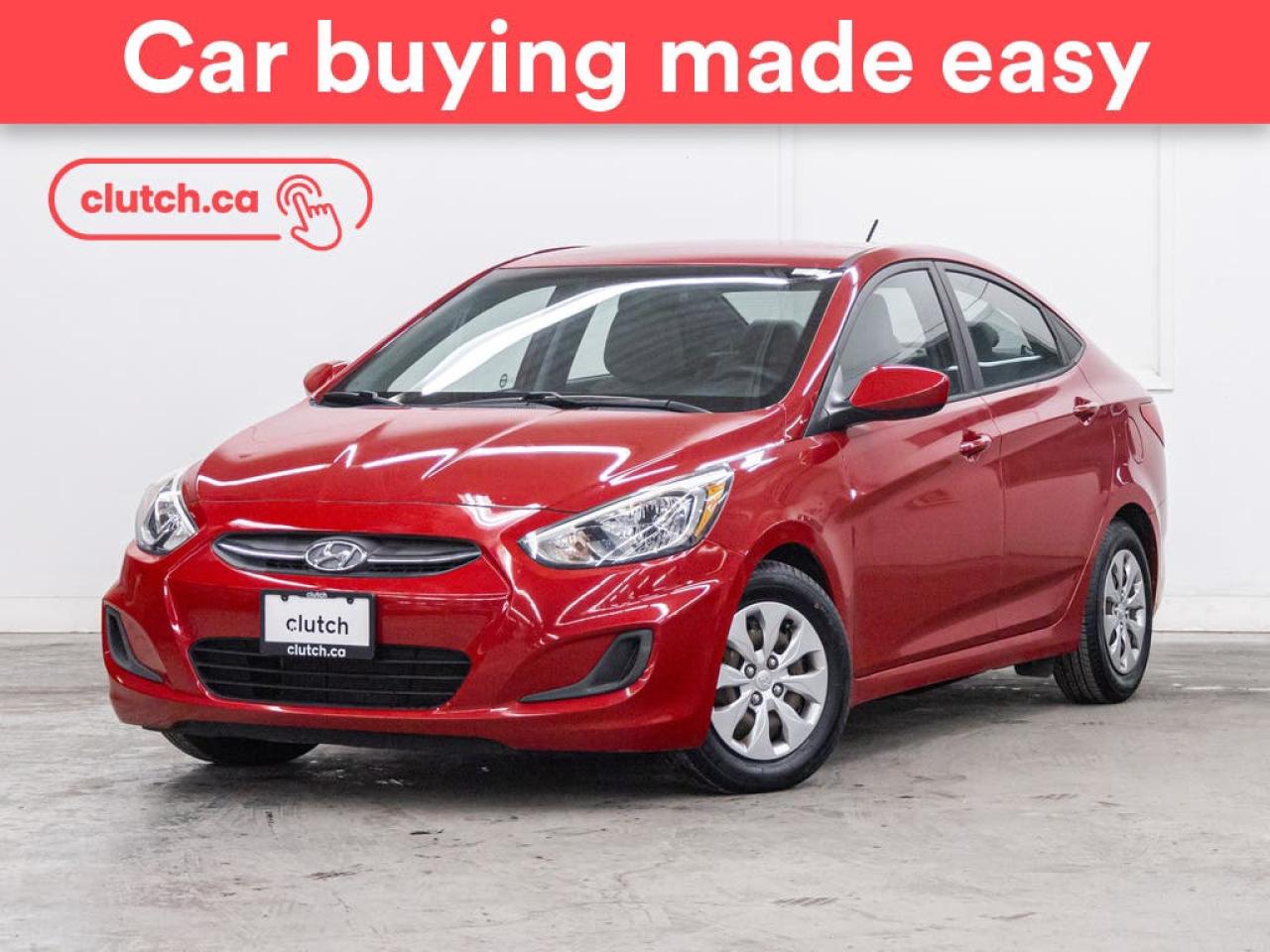 Used 2016 Hyundai Accent GL w/ Front Heated Seats, Aux Input, 12V Outlet for sale in Toronto, ON