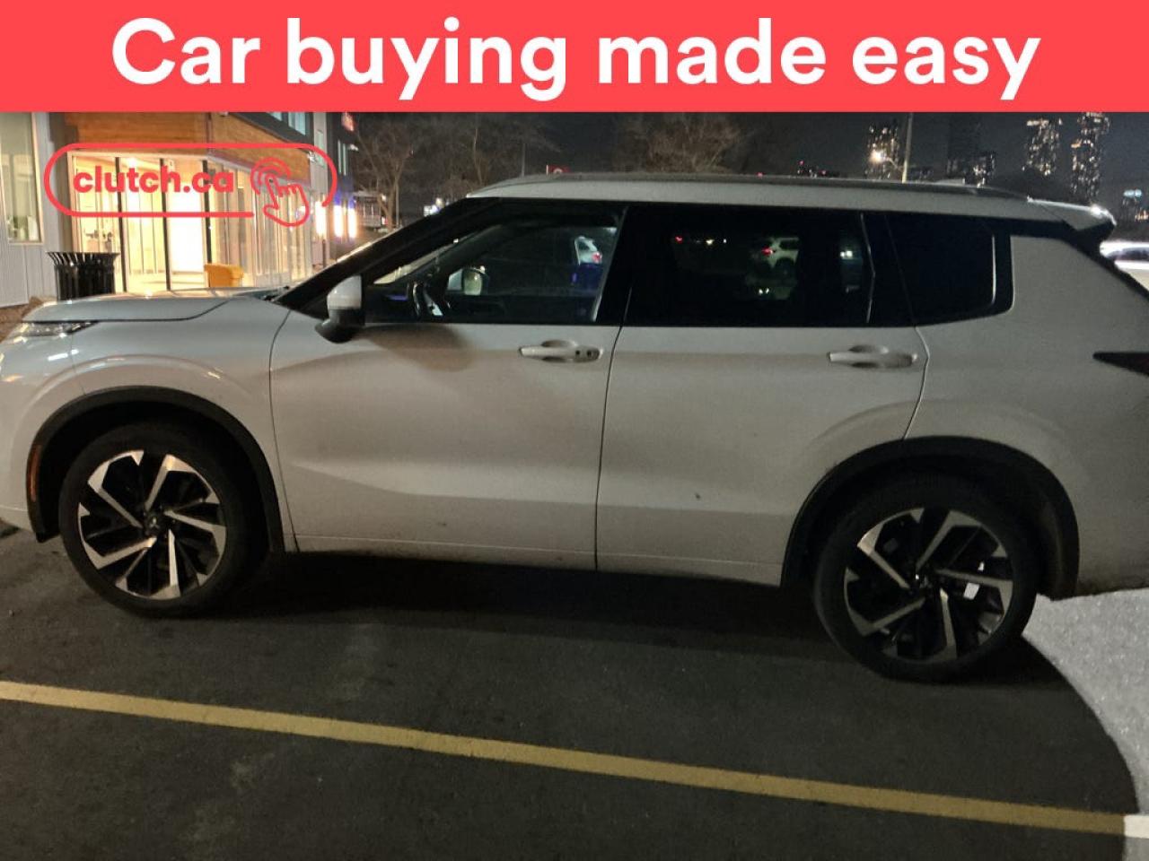 Used 2022 Mitsubishi Outlander GT S-AWC w/ Apple CarPlay, Heated Front Seats, Rearview Cam for sale in Toronto, ON