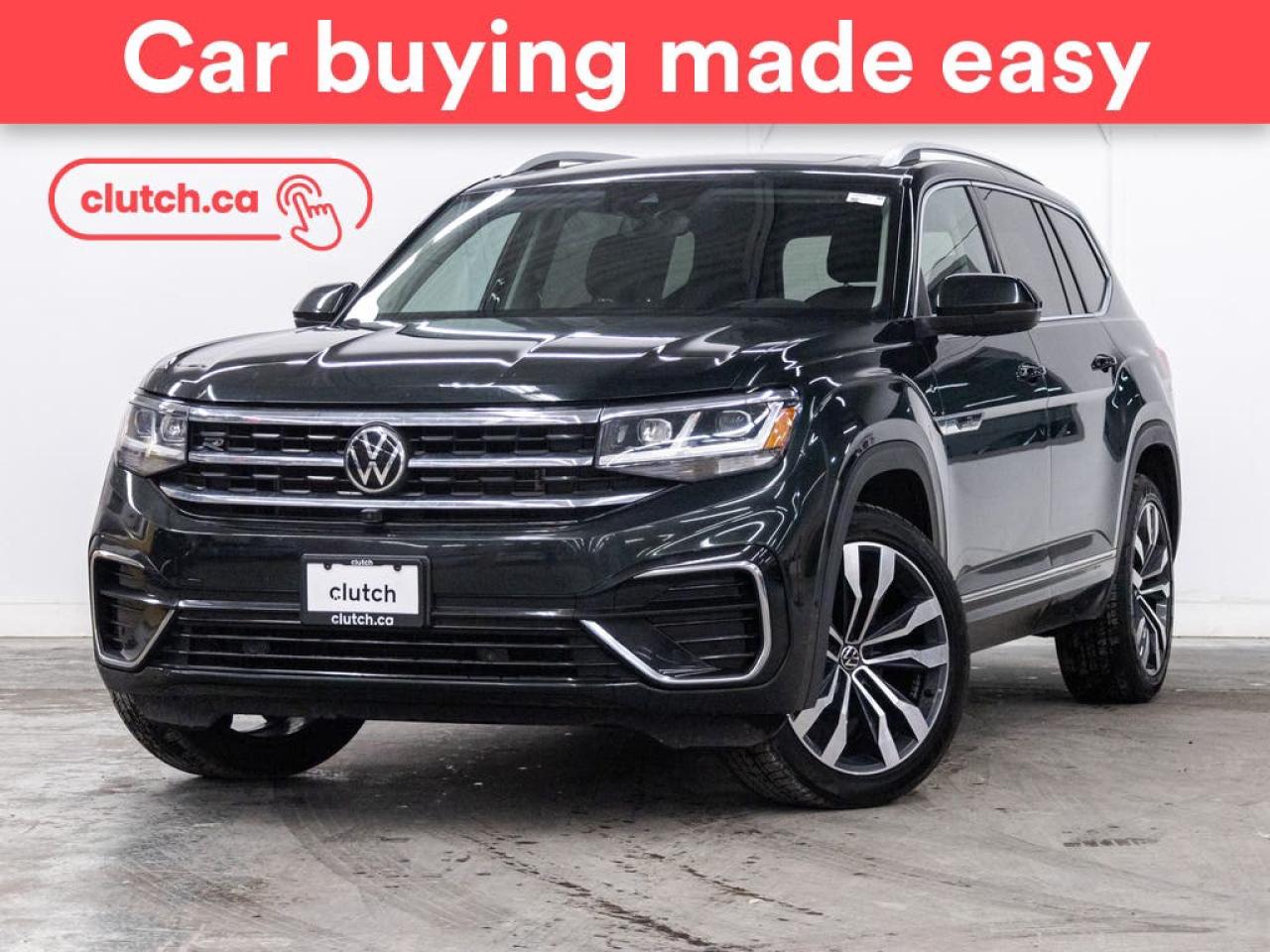 Used 2021 Volkswagen Atlas Execline AWD w/ R-line Pkg w/ Apple CarPlay & Android Auto, Power Sunroof, Rearview Camera for sale in Toronto, ON