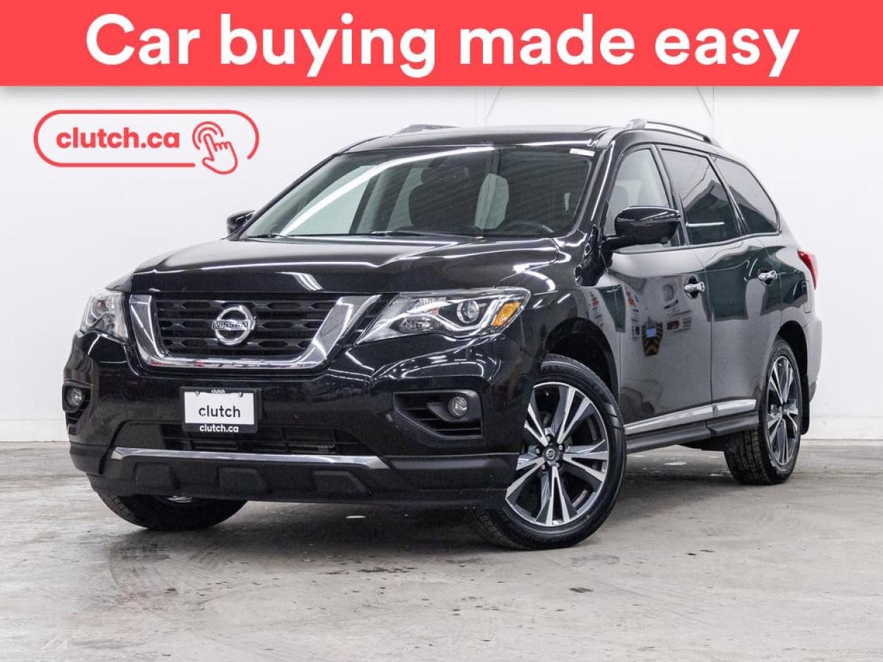 Used 2020 Nissan Pathfinder Platinum 4WD w/ Heated Front Seats, Bluetooth, Rearview Cam for sale in Toronto, ON
