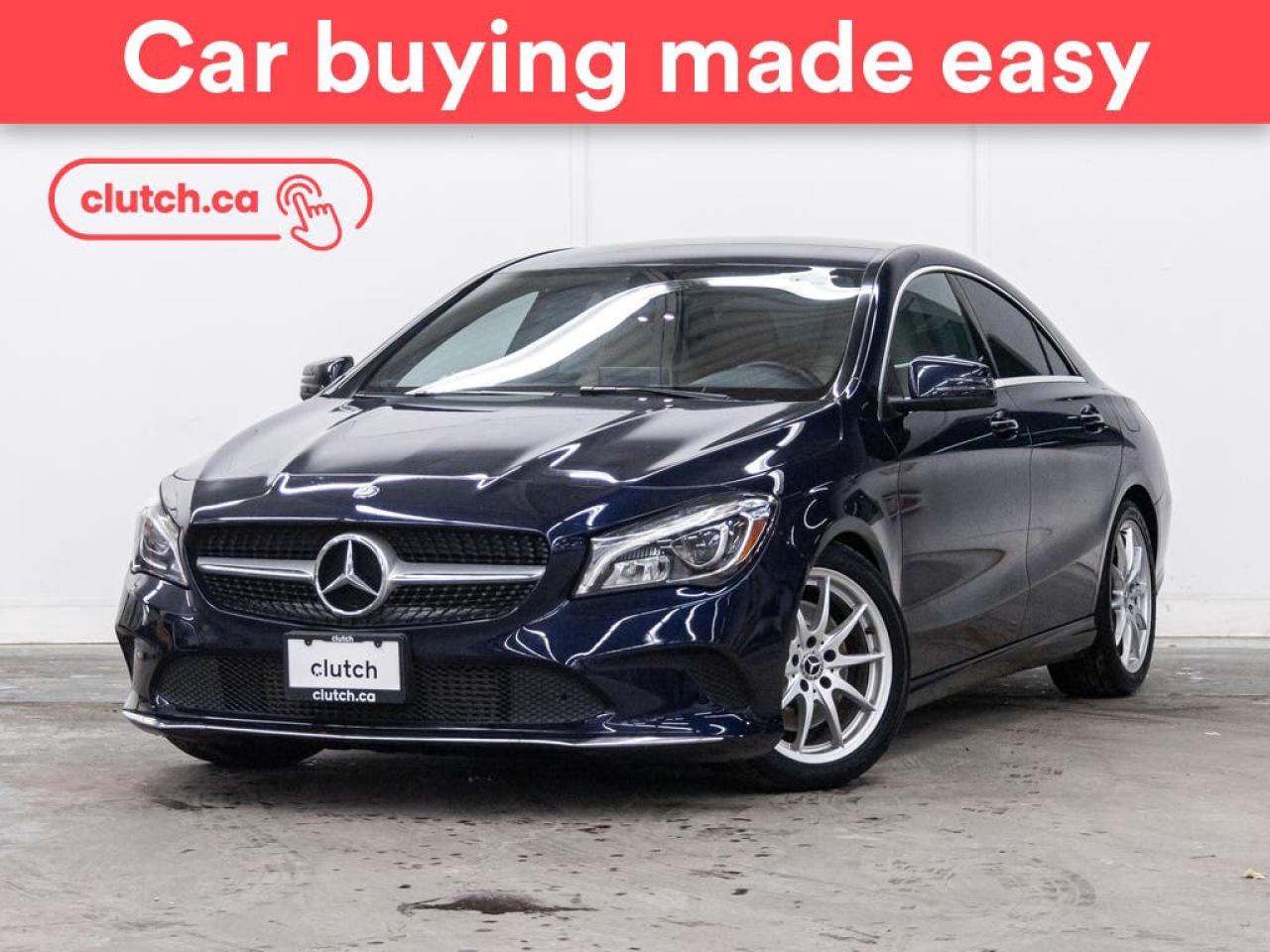 Used 2018 Mercedes-Benz CLA-Class 250 4Matic AWD w/Apple CarPlay & Android Auto, Heated Front Seats, Backup Cam for sale in Toronto, ON