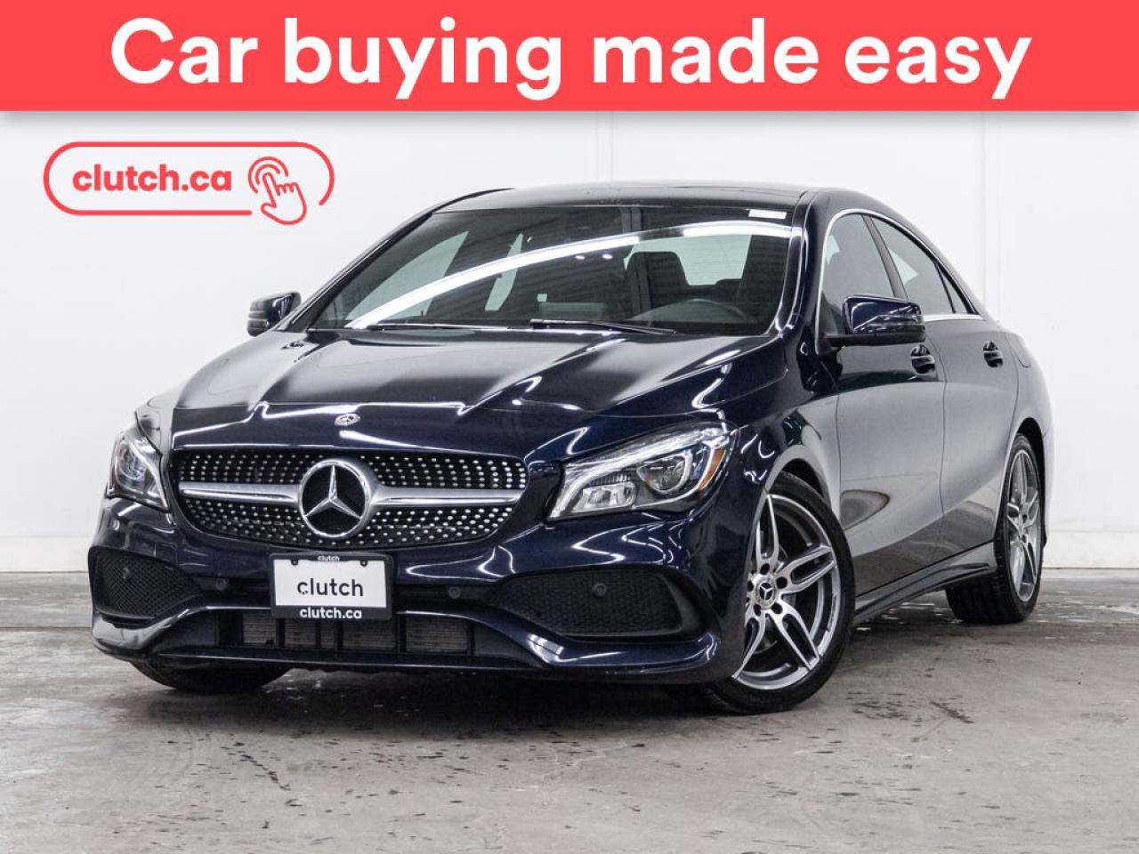 Used 2018 Mercedes-Benz CLA-Class 250 4Matic w/ Apple CarPlay, Sunroof, Nav for sale in Toronto, ON