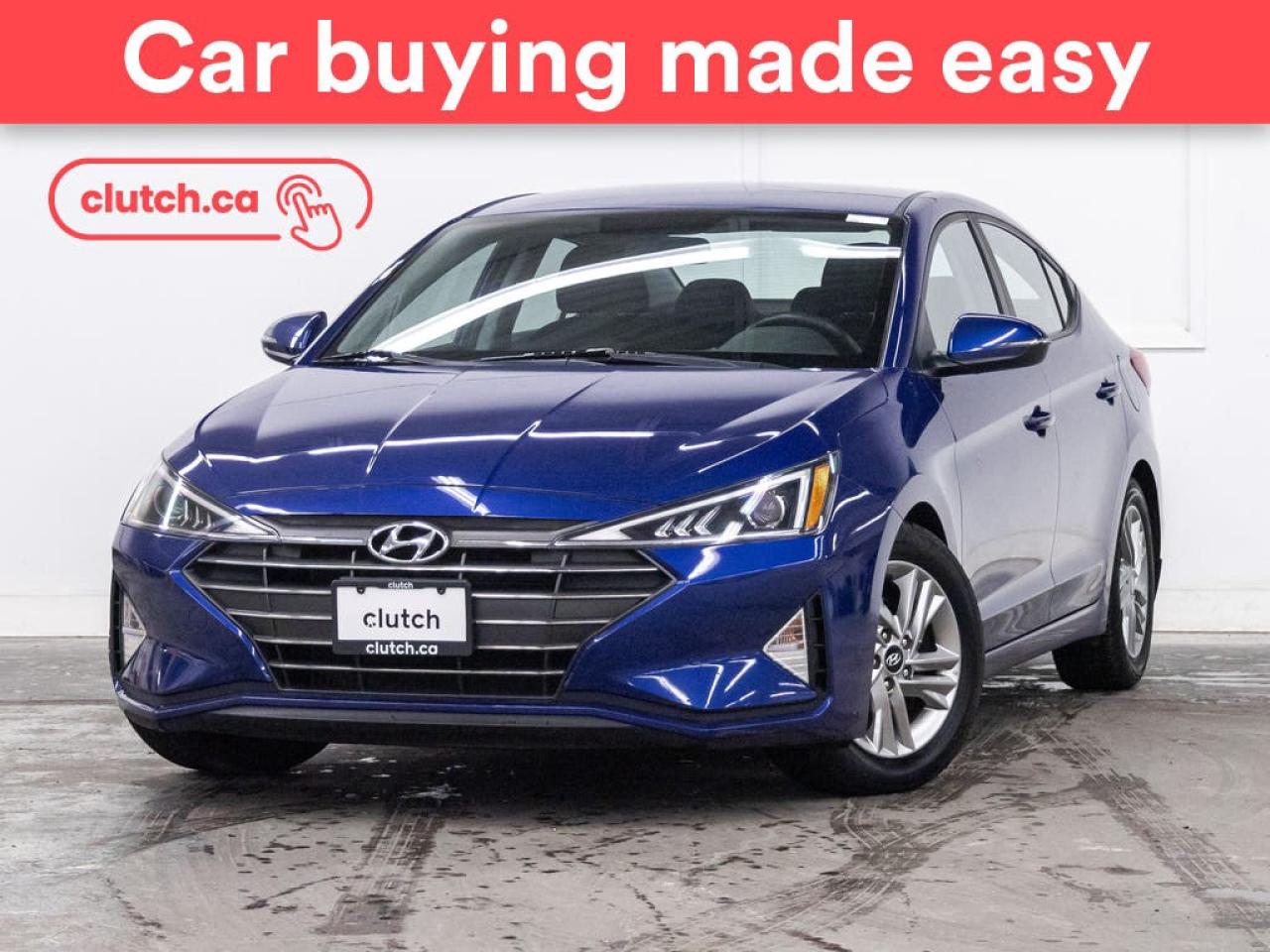 Used 2019 Hyundai Elantra Preferred w/Apple CarPlay & Android Auto, Heated Front Seats, Backup Cam for sale in Toronto, ON