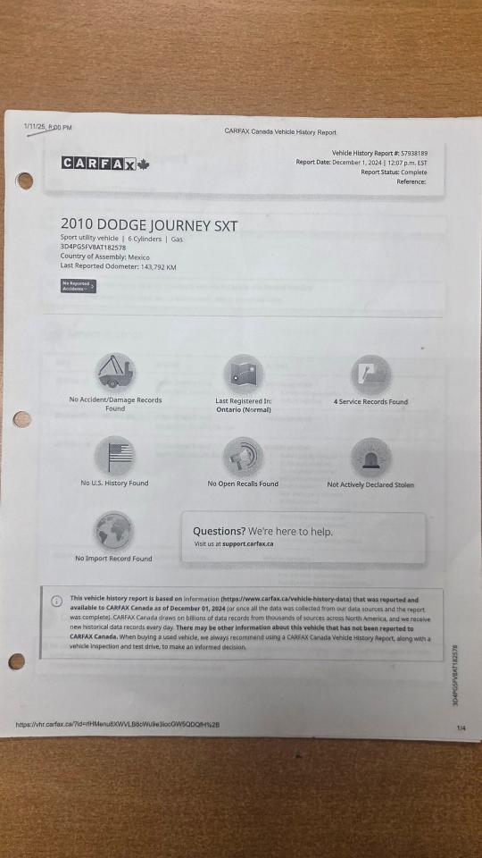 2010 Dodge Journey SXT 7 Pass. CERTIFIED - Photo #25