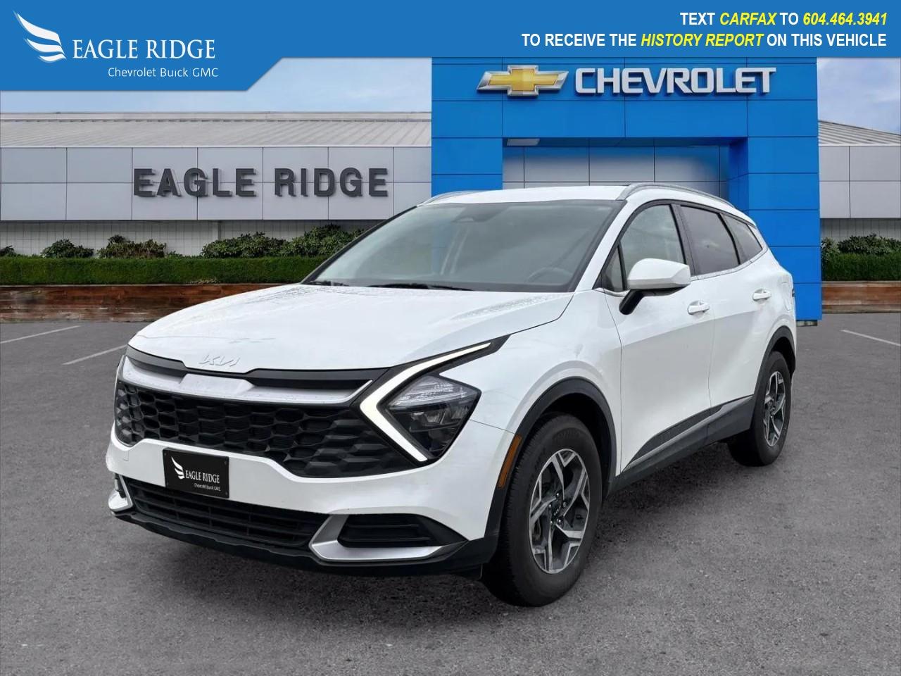 Used 2024 Kia Sportage Outside temperature display, Overhead console, Panic alarm, Passenger door bin, Power door mirrors, Power windows, Rear anti-roll bar, Rear side impact airbag, Remote keyless entry, Security system, S for sale in Coquitlam, BC