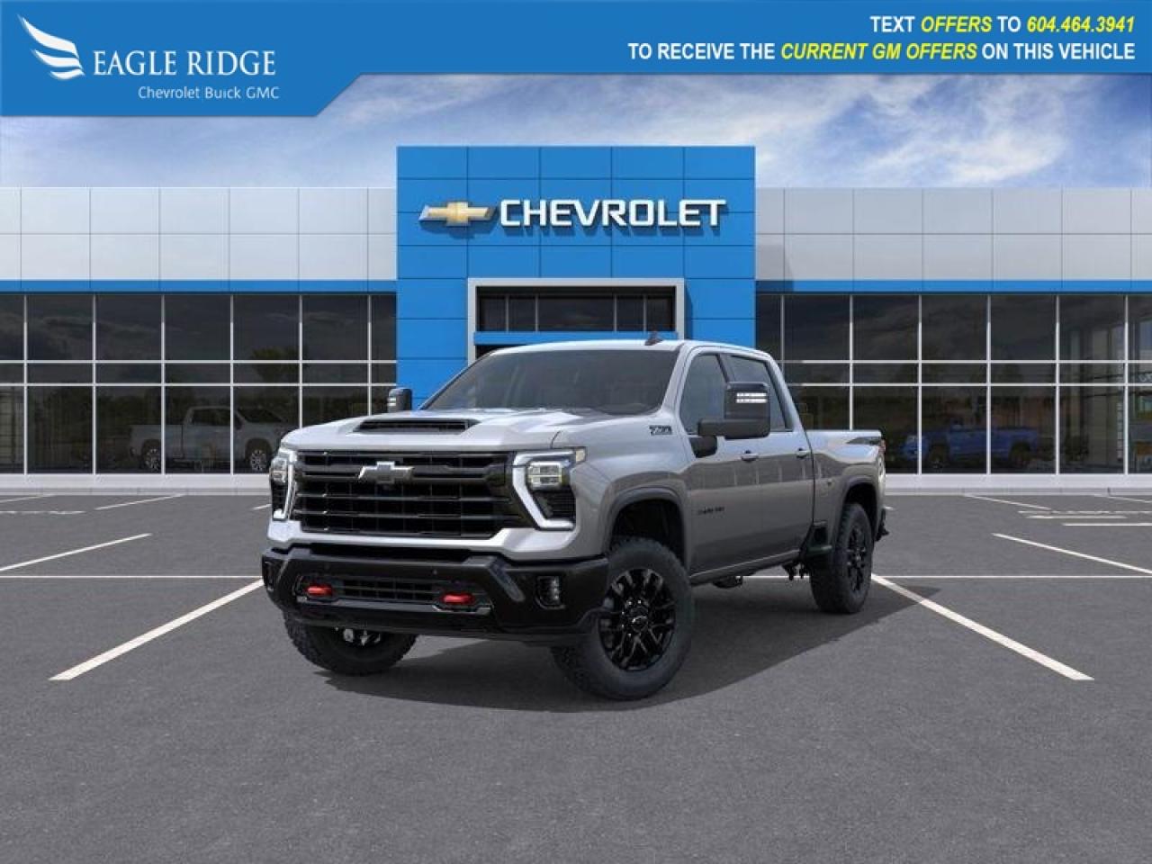 New 2026 Chevrolet Silverado 3500HD LT 13.4-inch infotainment touchscreen, 12.3-inch digital driver display, wireless Apple CarPlay and Android Auto, Bluetooth, WiFi compatibility, six-speaker audio system, automatic emergency braking for sale in Coquitlam, BC