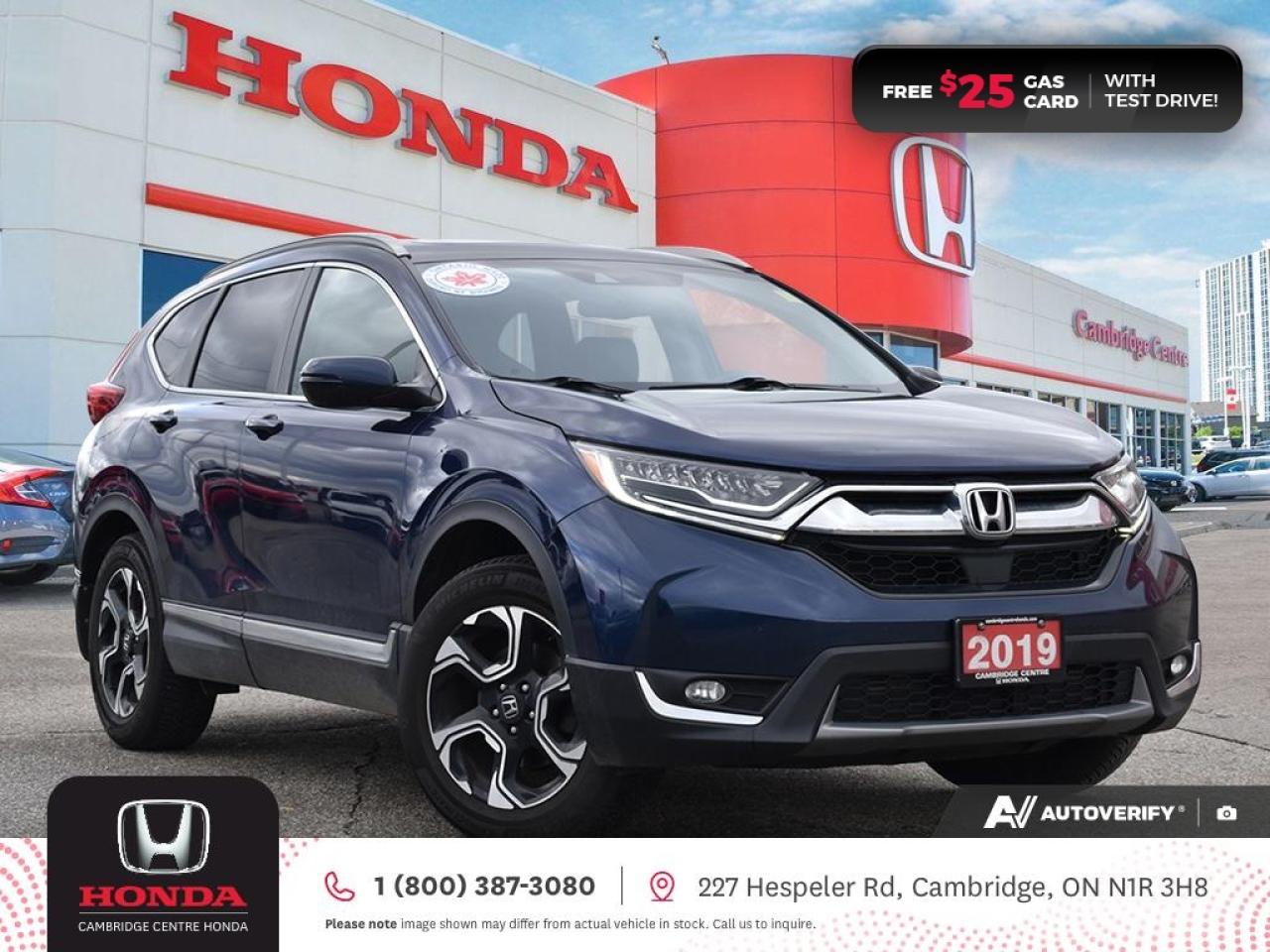 Used 2019 Honda CR-V Touring REMOTE STARTER | APPLE CARPLAY™/ANDROID AUTO™ | GPS NAVIGATION for sale in Cambridge, ON