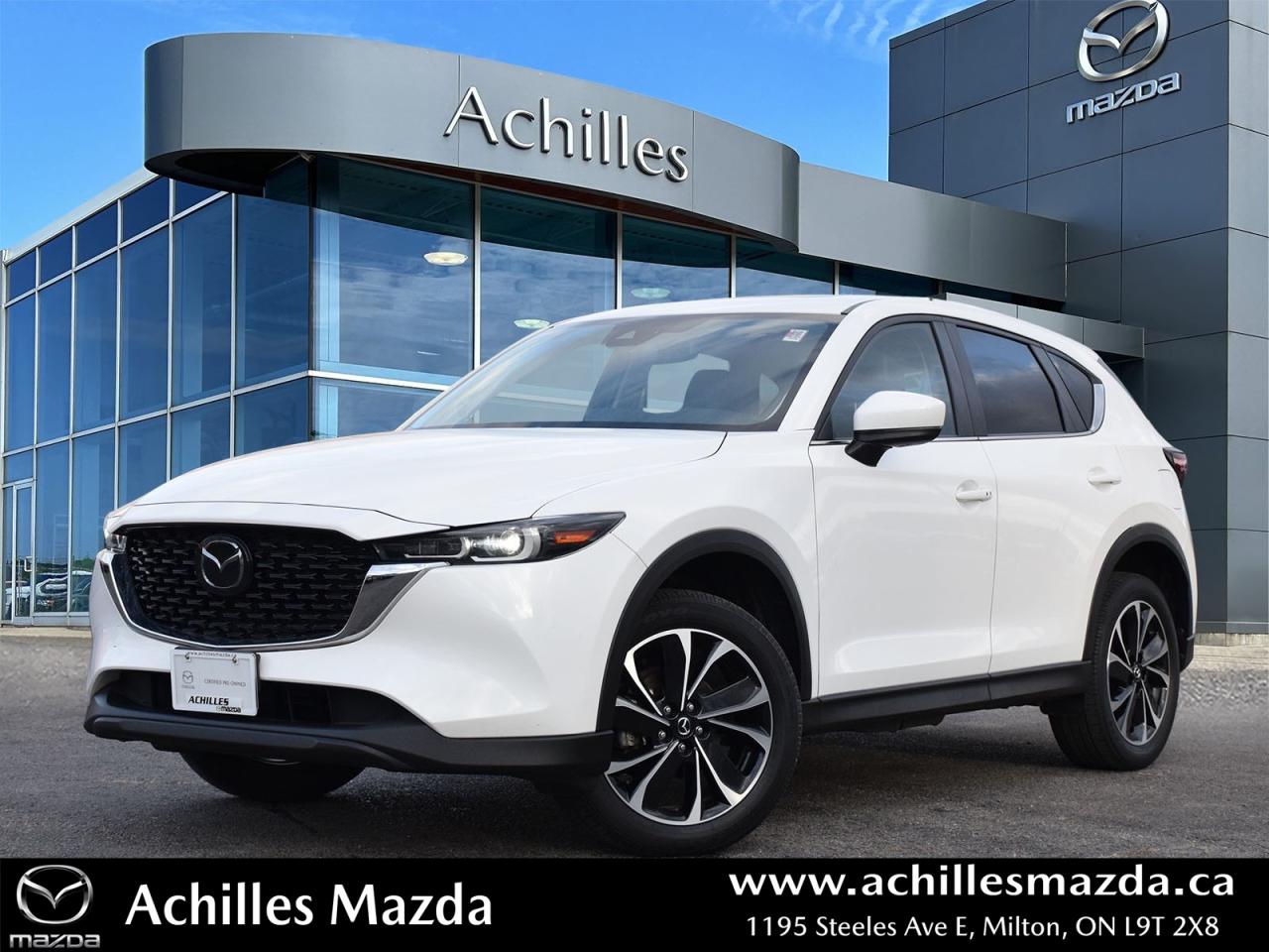 Used 2022 Mazda CX-5 GS-AWD, COMFORT PKG, MOONROOF for sale in Milton, ON