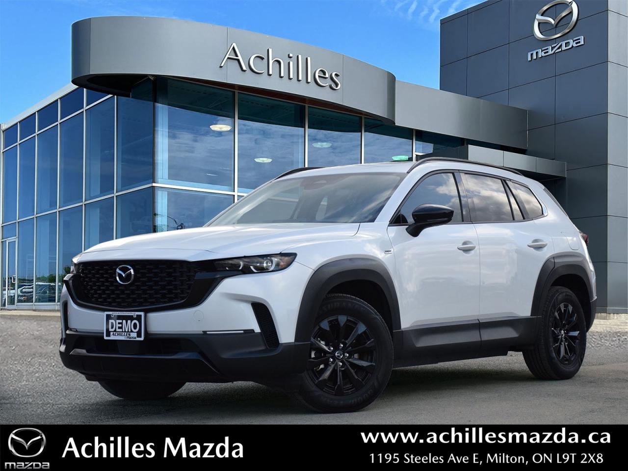 Used 2025 Mazda CX-50 Hybrid Kuro [DEMO] KURO, LEATHER, HEV for sale in Milton, ON