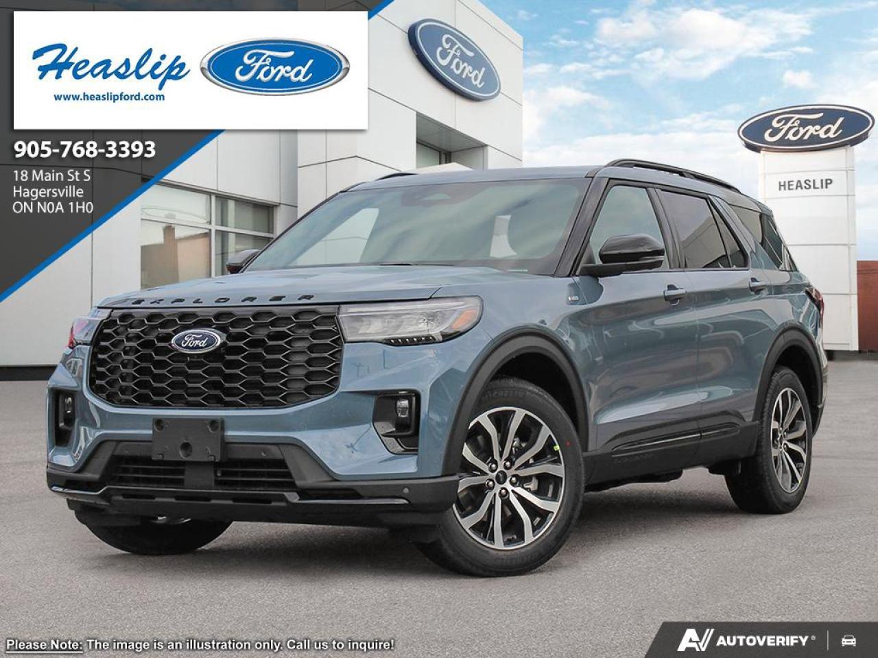 New 2026 Ford Explorer ST-Line 4WD for sale in Hagersville, ON