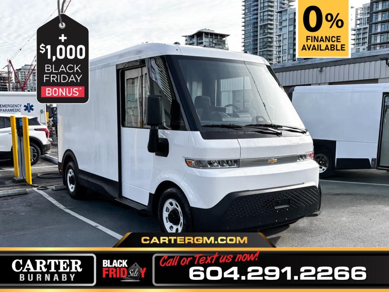 New 2025 Chevrolet BrightDrop 400 AWD | UP TO 437 KM RANGE/11,000 LBS. GVWR for sale in Burnaby, BC