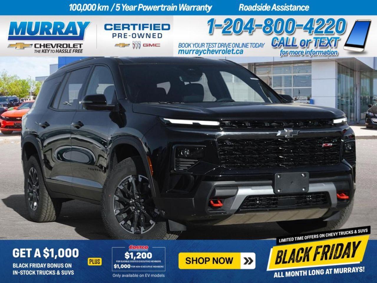 New 2026 Chevrolet Traverse Z71 for sale in Winnipeg, MB