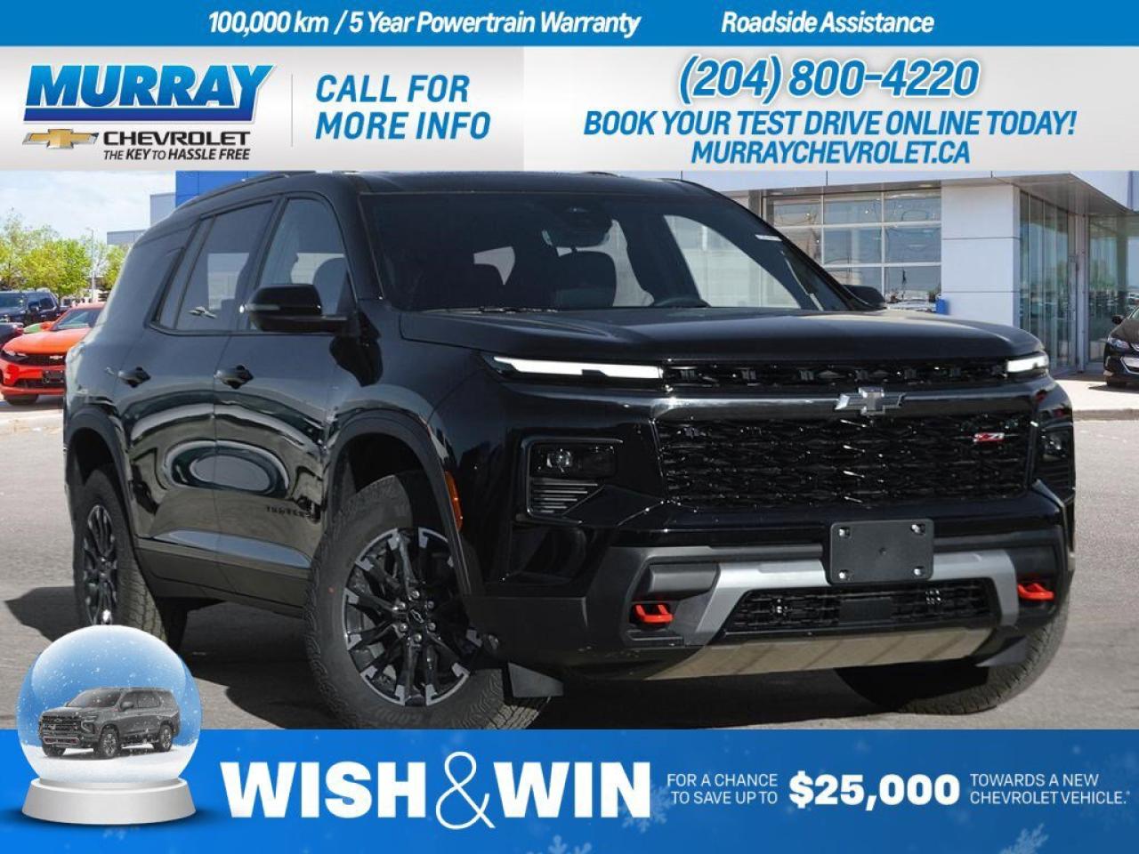 New 2026 Chevrolet Traverse Z71 for sale in Winnipeg, MB