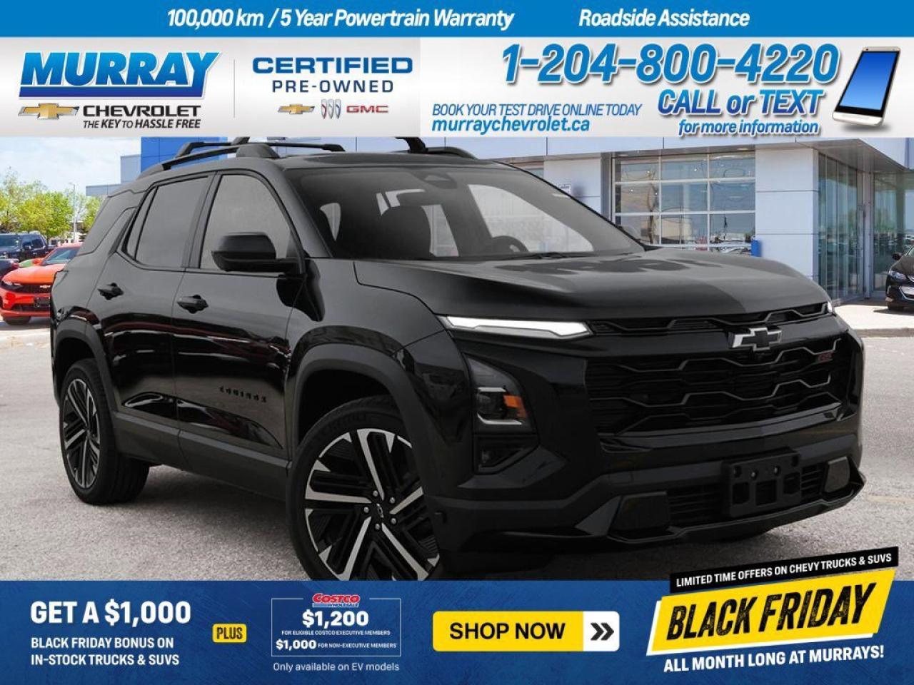 New 2026 Chevrolet Equinox AWD RS for sale in Winnipeg, MB