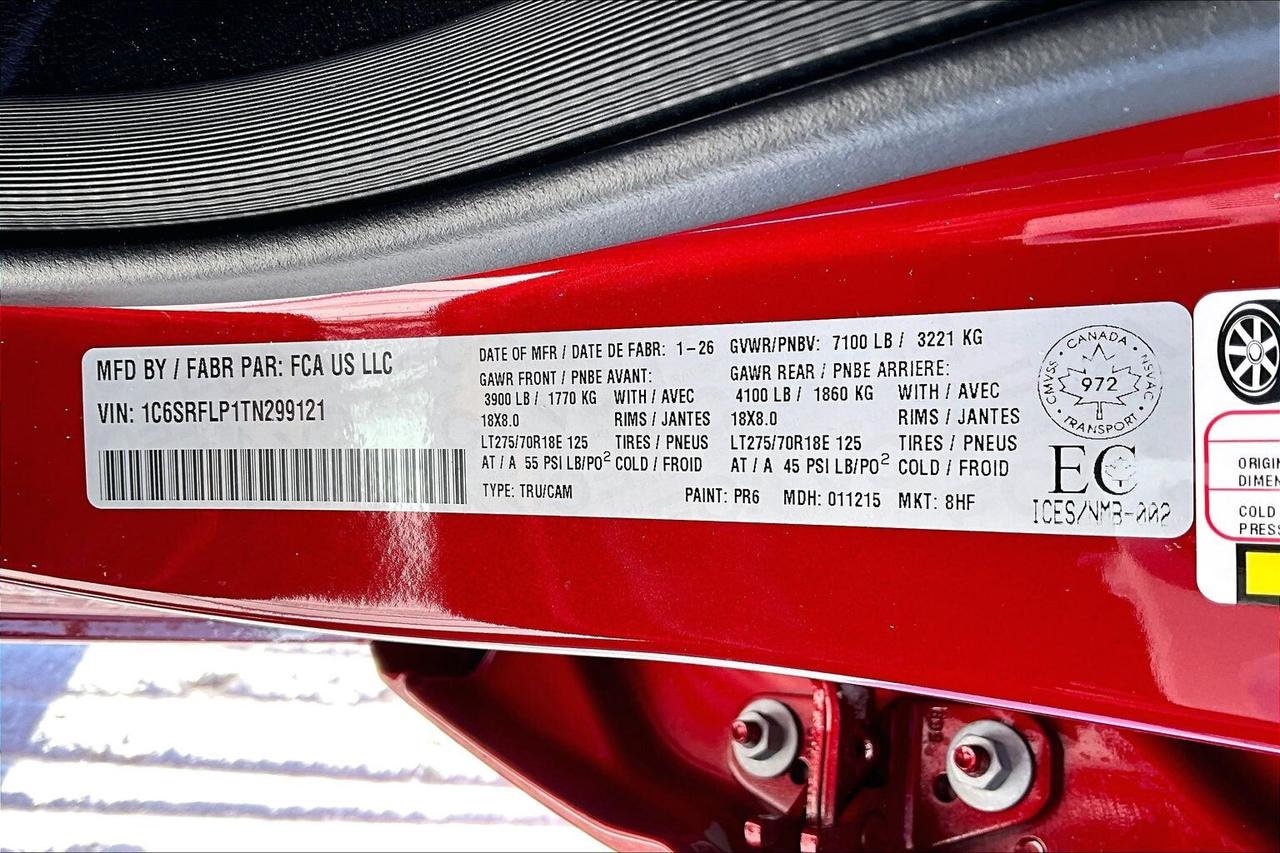 2026 RAM 1500 REBEL CREW | Sport Hood | 12"Screen | Adapt Cruise Photo