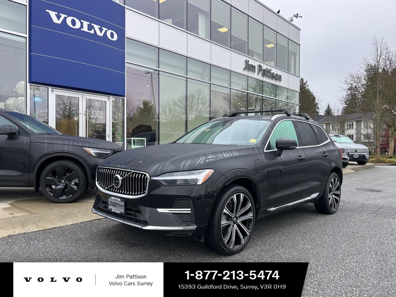 Used 2023 Volvo XC60 Recharge T8 eAWD PHEV Ultimate Financing as low as 3.99% for sale in Surrey, BC