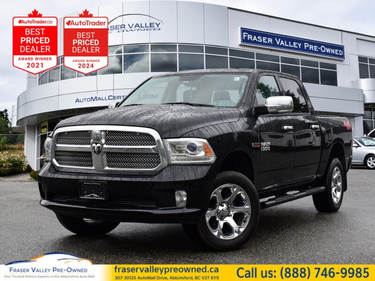 Used 2015 RAM 1500 Laramie Limited  Eco Diesel, Full Load for sale in Abbotsford, BC