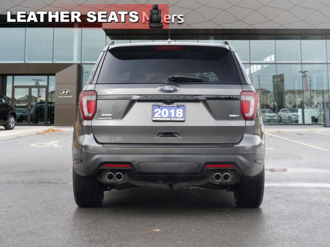 2018 Ford Explorer Sport  - Navigation -  Leather Seats - $203 B/W Photo