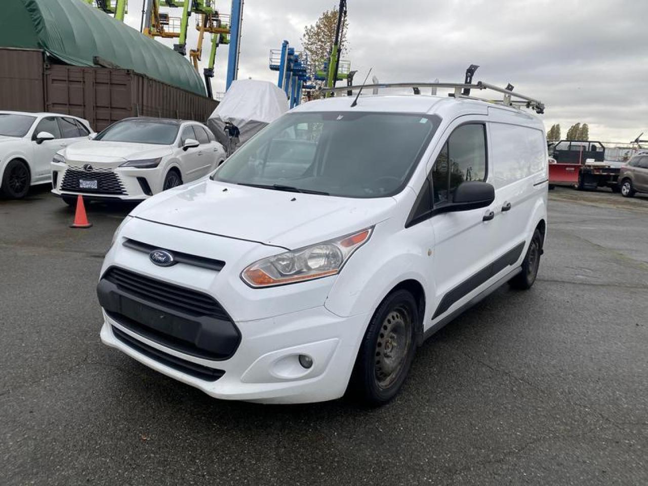 Used 2017 Ford Transit Connect Cargo Van XLT LWB With Ladder Rack for sale in Burnaby, BC