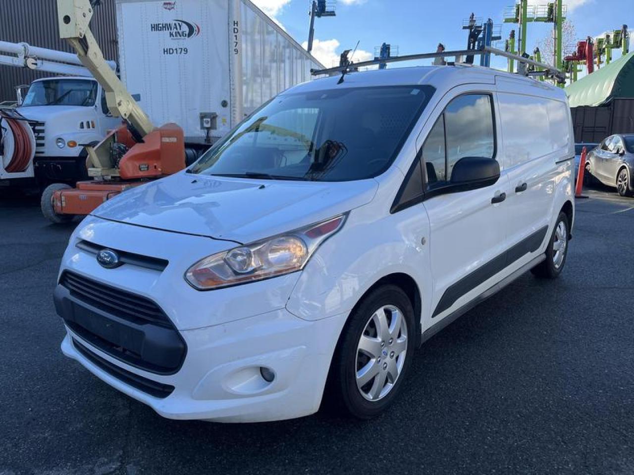 Used 2017 Ford Transit Connect Cargo Van XLT LWB With Ladder Rack for sale in Burnaby, BC