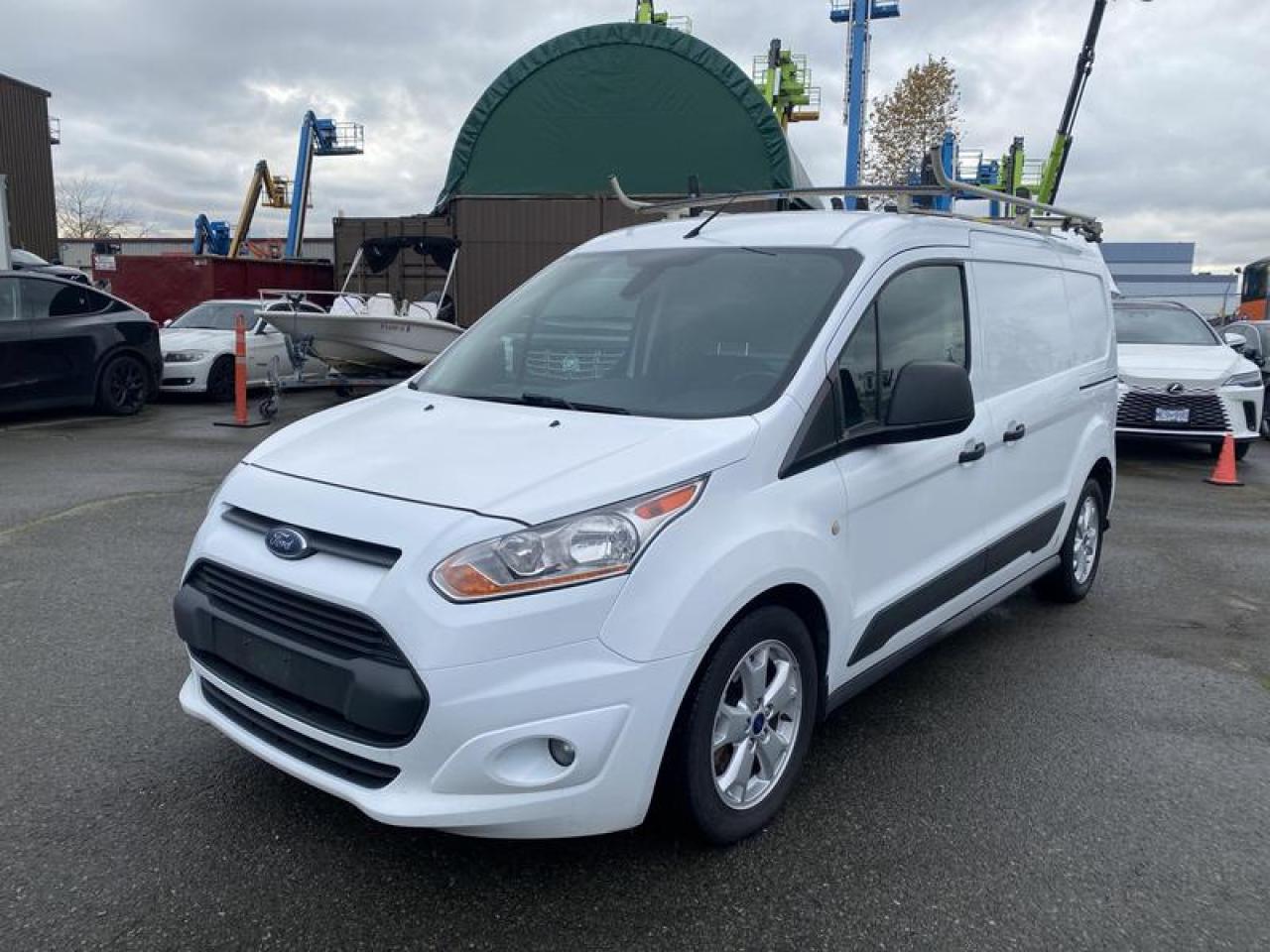 Used 2017 Ford Transit Connect Cargo Van Ladder Rack Rear Shelving for sale in Burnaby, BC