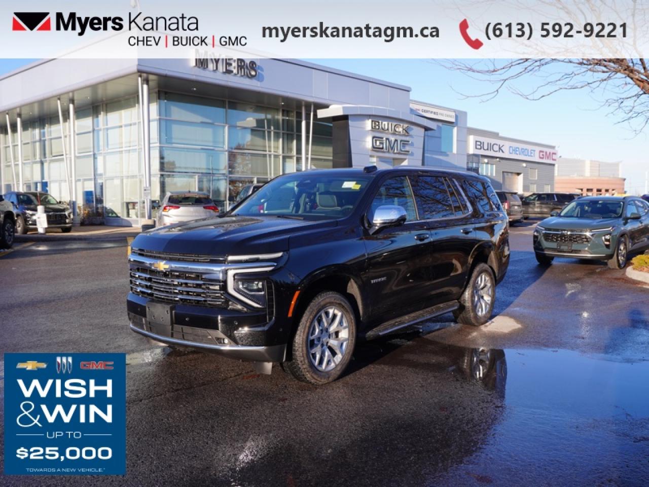 New 2026 Chevrolet Tahoe Premier  - Leather Seats for sale in Kanata, ON