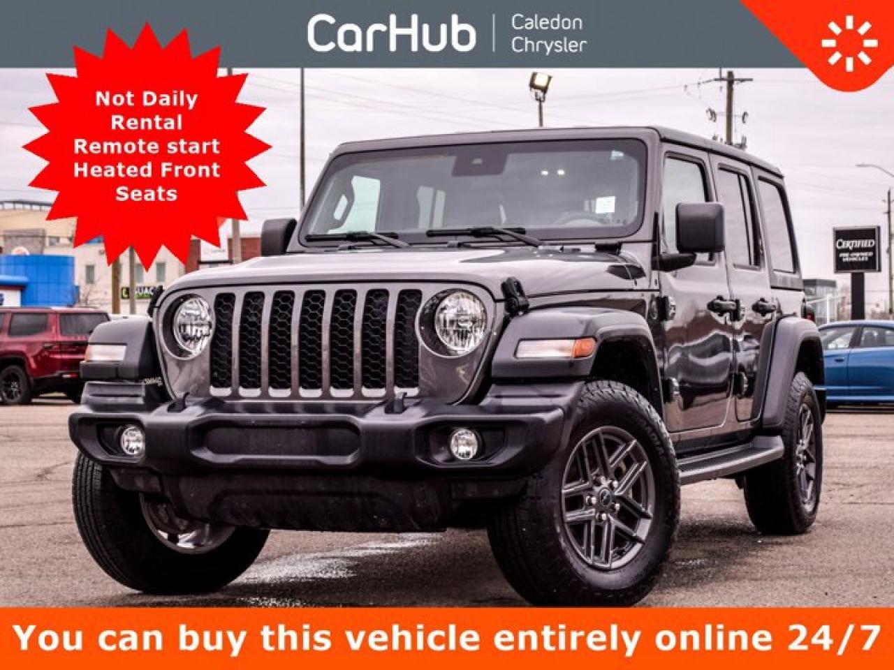 2024 Jeep Wrangler Sport S 4x4 Freedom Top 12.3"Display Bluetooth Backup Cam Photo0