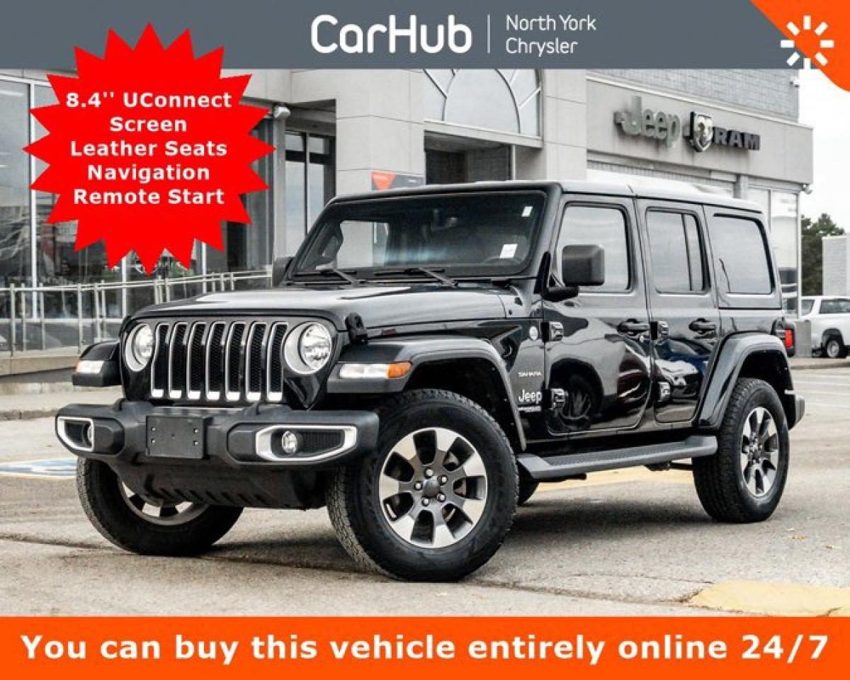 2021 Jeep Wrangler Unlimited Sahara 8.4'' UConnect Screen Navigation Remote Start Photo0