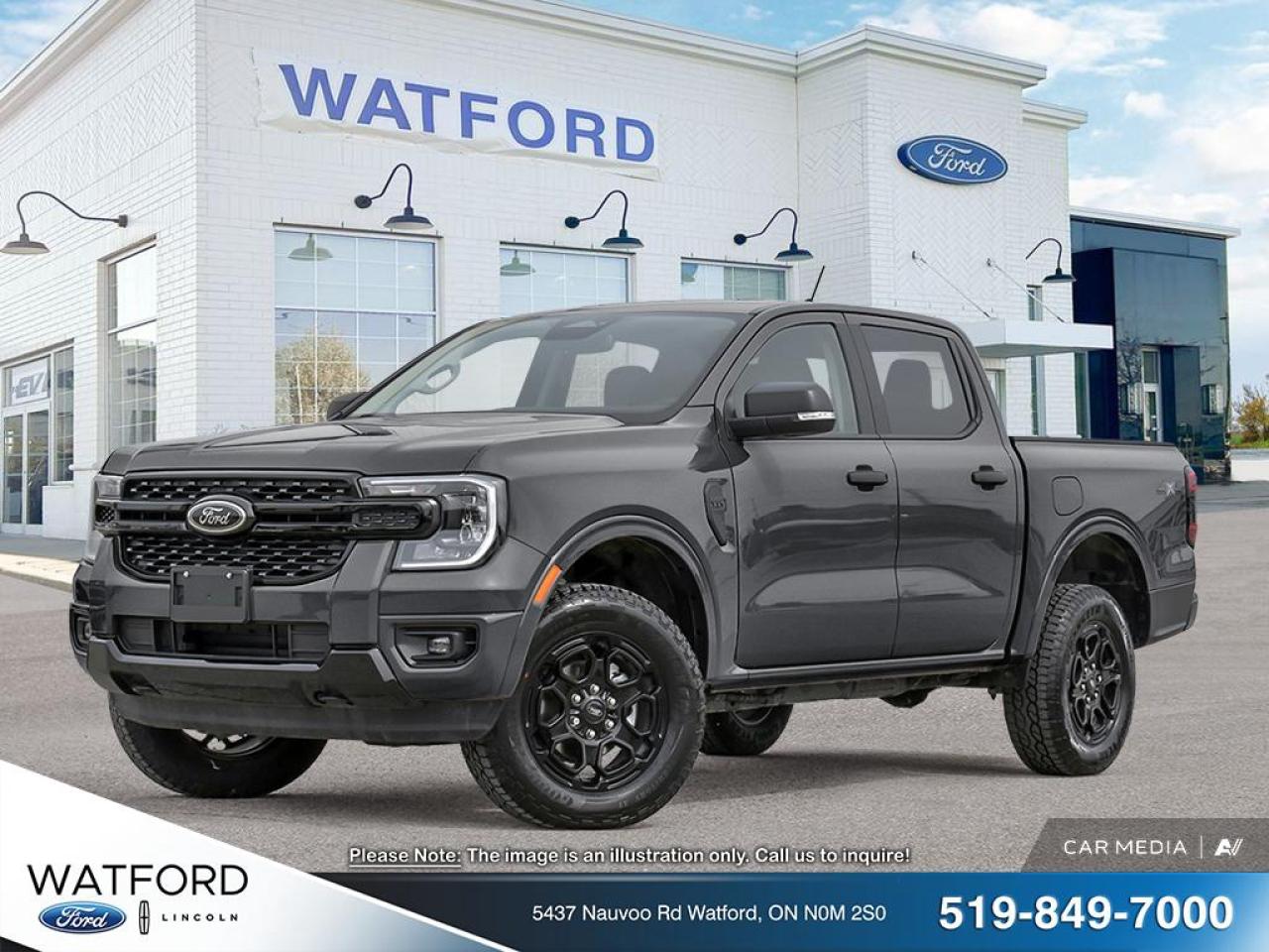 New 2025 Ford Ranger XLT for sale in Watford, ON