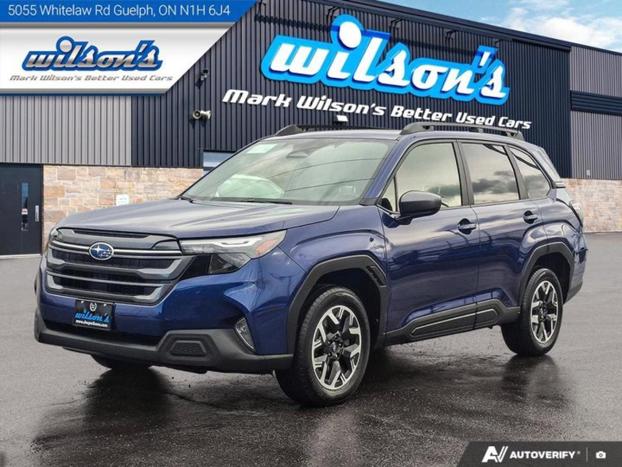 Used 2025 Subaru Forester Touring | Pano Roof | Heated Wheel + Seats | Adaptive Cruise | CarPlay + Android | Rear Camera | for sale in Guelph, ON
