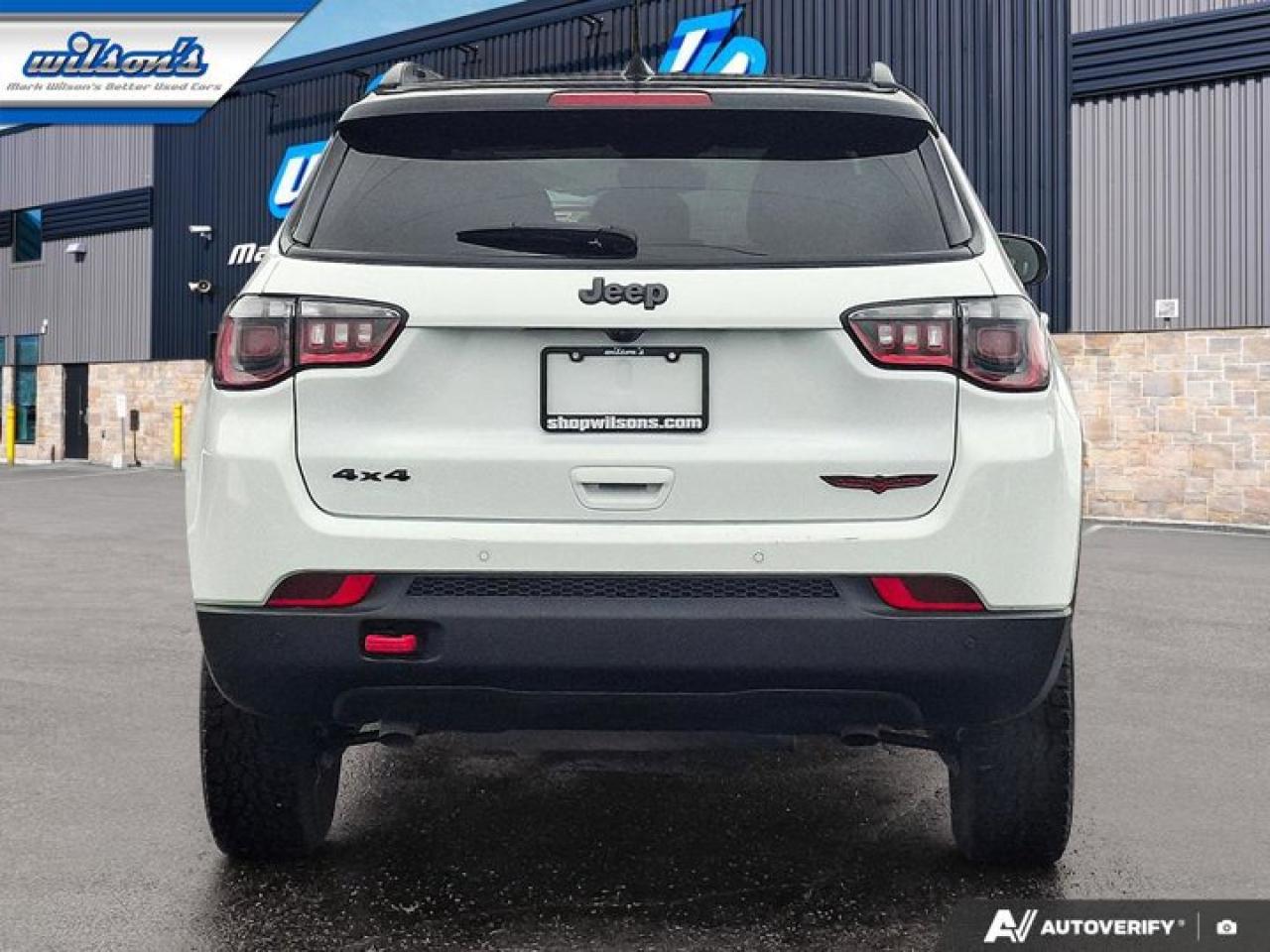 2024 Jeep Compass Trailhawk 4WD | Leather | Pano Roof | Nav | Heated Wheel + Seats | Remote Start | CarPlay + Android Photo3