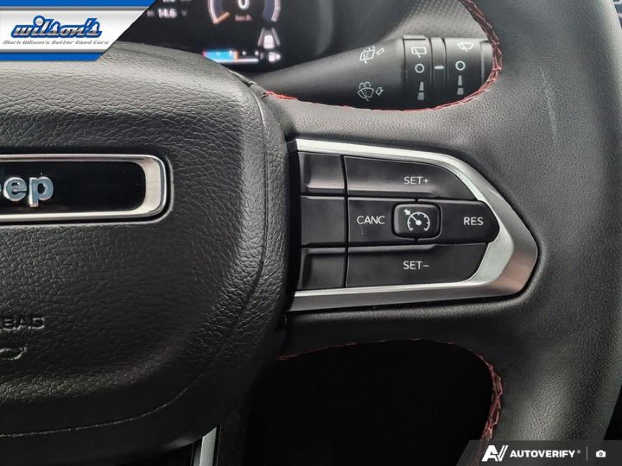 2024 Jeep Compass Trailhawk 4WD | Leather | Pano Roof | Nav | Heated Wheel + Seats | Remote Start | CarPlay + Android Photo