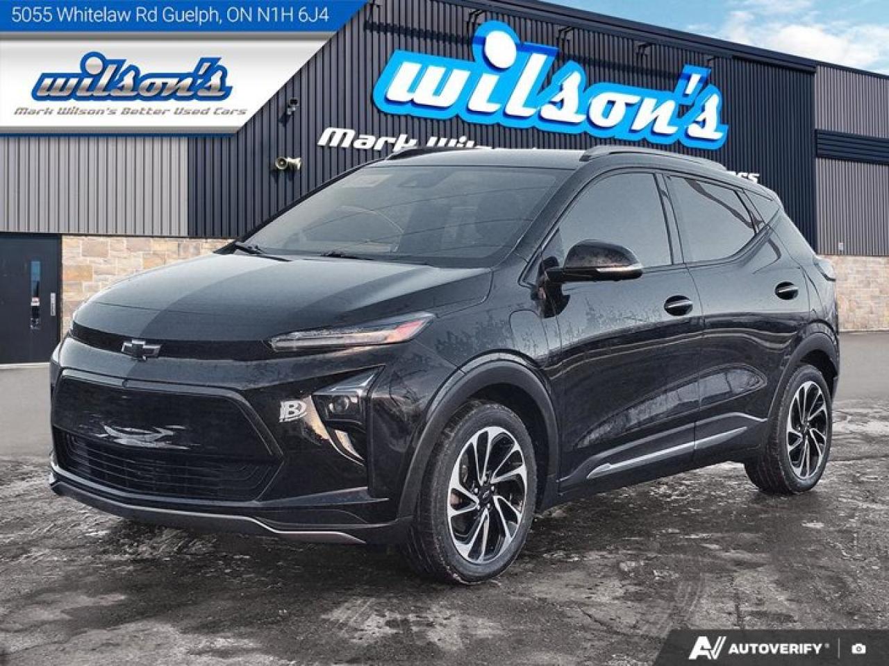 Used 2022 Chevrolet Bolt EUV Premier | Leather | Heated Wheel + Seats | CarPlay + Android | Power Seat | Rear Camera | and more! for sale in Guelph, ON