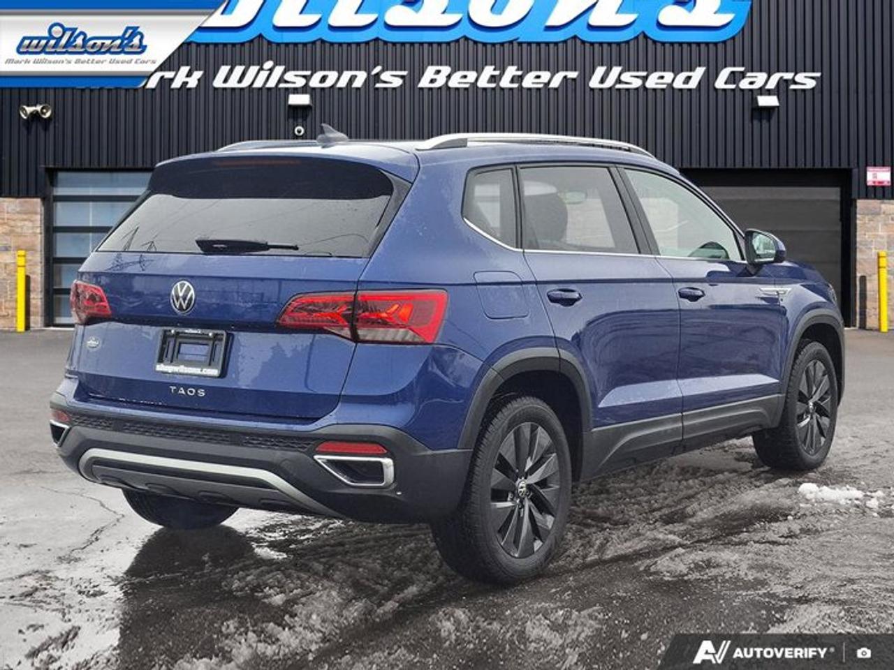 2023 Volkswagen Taos Comfortline | Panoramic Sunroof | Adaptive Cruise | Heated Wheel + Seats | CarPlay + Android | Photo