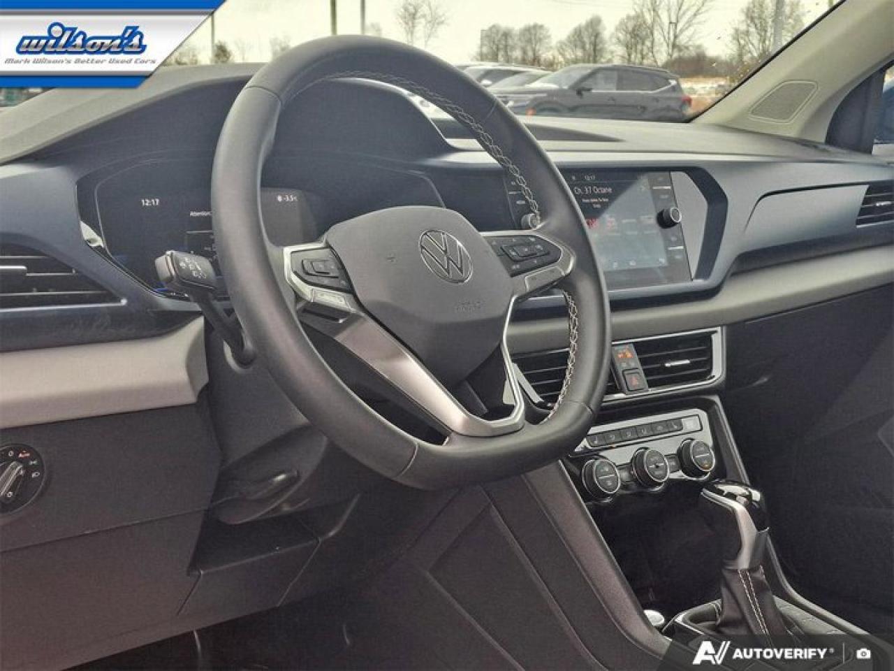 2023 Volkswagen Taos Comfortline | Panoramic Sunroof | Adaptive Cruise | Heated Wheel + Seats | CarPlay + Android | Photo
