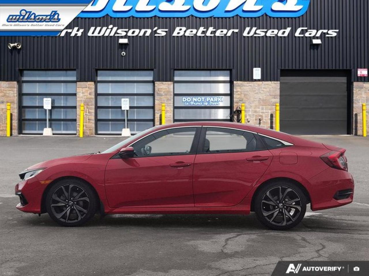 2021 Honda Civic Sedan Sport | Sunroof | Heated Wheel + Seats | Adaptive Cruise | CarPlay + Android | Rear Cam Photo