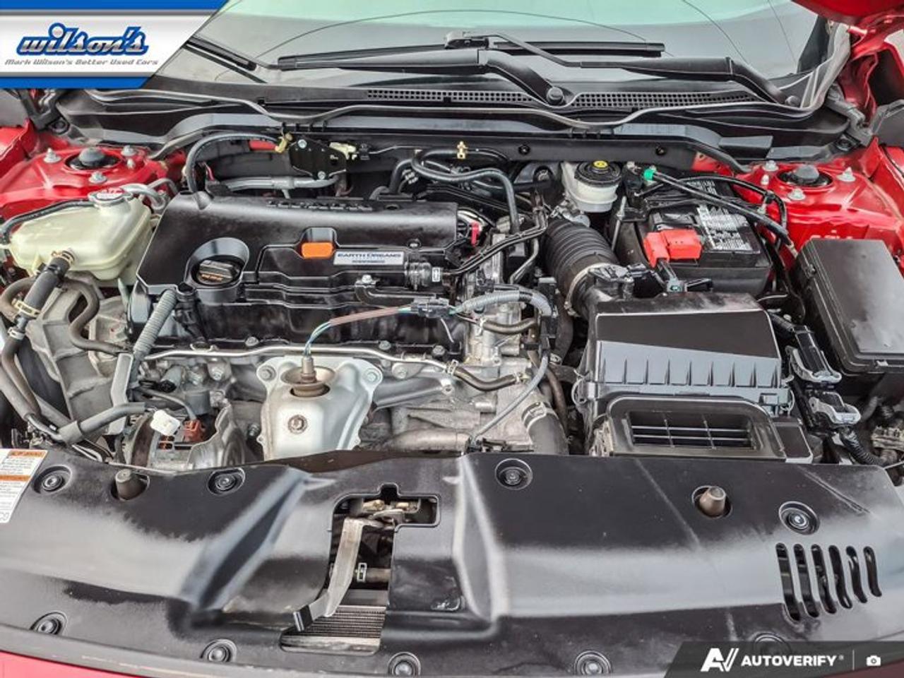 2021 Honda Civic Sedan Sport | Sunroof | Heated Wheel + Seats | Adaptive Cruise | CarPlay + Android | Rear Cam Photo