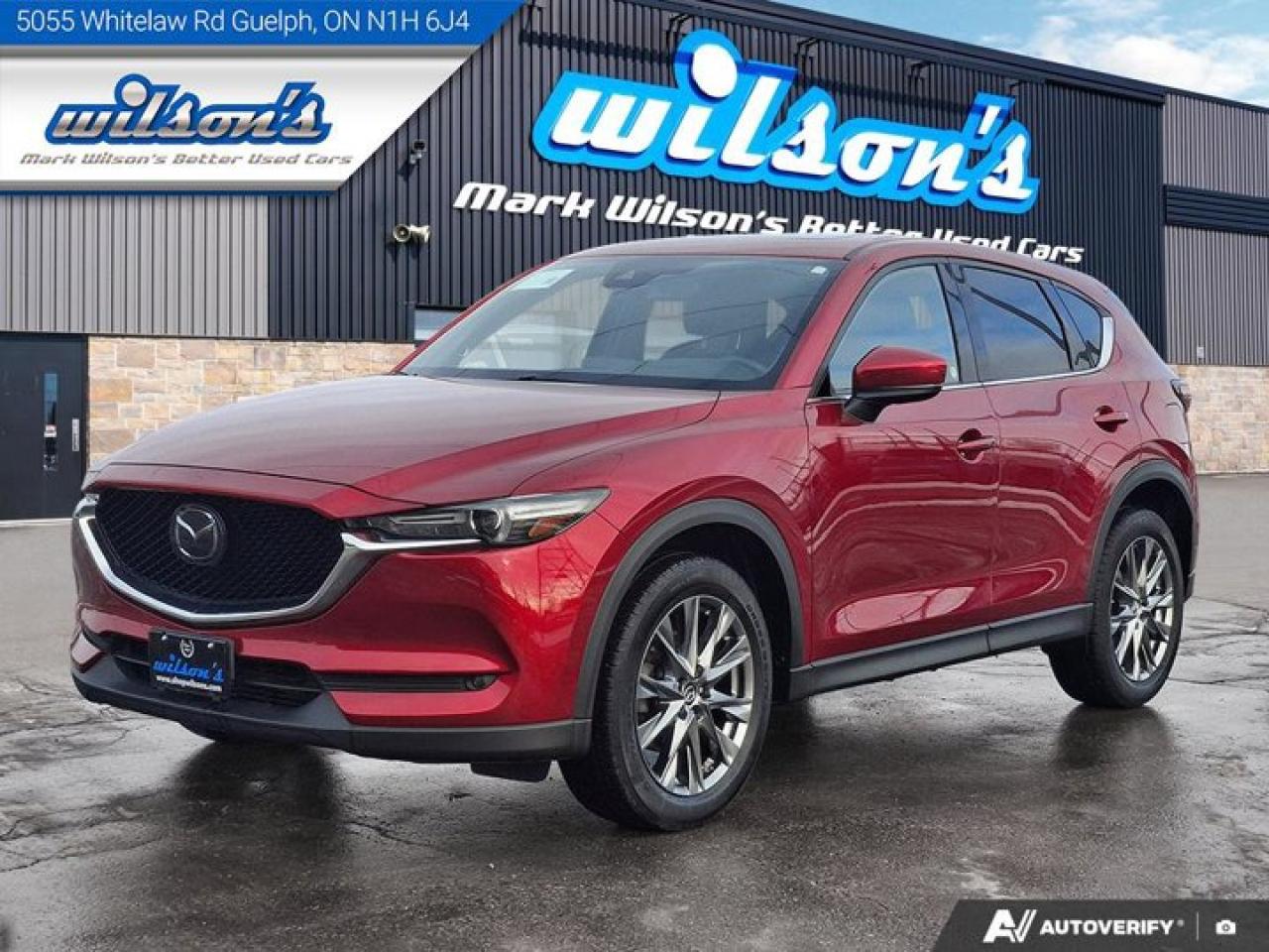 Used 2019 Mazda CX-5 Signature AWD | Leather | Sunroof | Nav | Adaptive Cruise | Heated Wheel + Seats | and More for sale in Guelph, ON