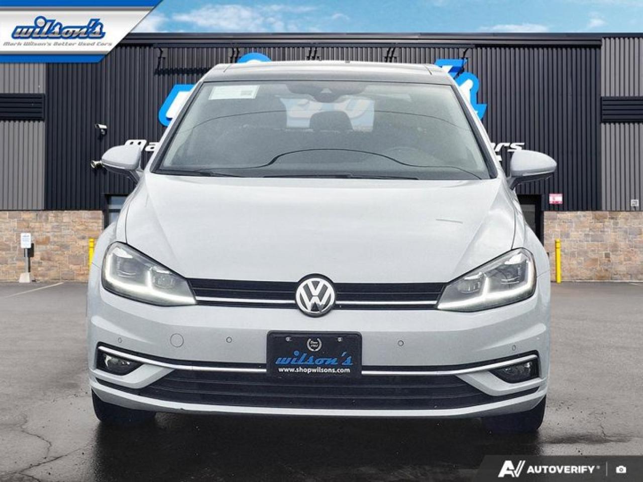 2018 Volkswagen Golf Highline | Leather | Sunroof | Nav | Adaptive Cruise | Heated Seats | CarPlay + Android and More ! Photo