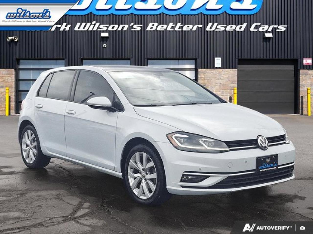 2018 Volkswagen Golf Highline | Leather | Sunroof | Nav | Adaptive Cruise | Heated Seats | CarPlay + Android and More ! Photo