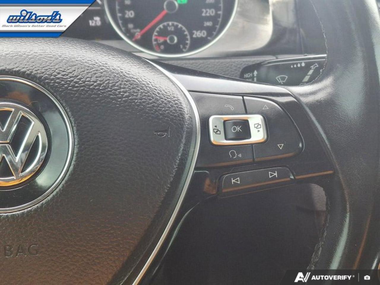 2018 Volkswagen Golf Highline | Leather | Sunroof | Nav | Adaptive Cruise | Heated Seats | CarPlay + Android and More ! Photo