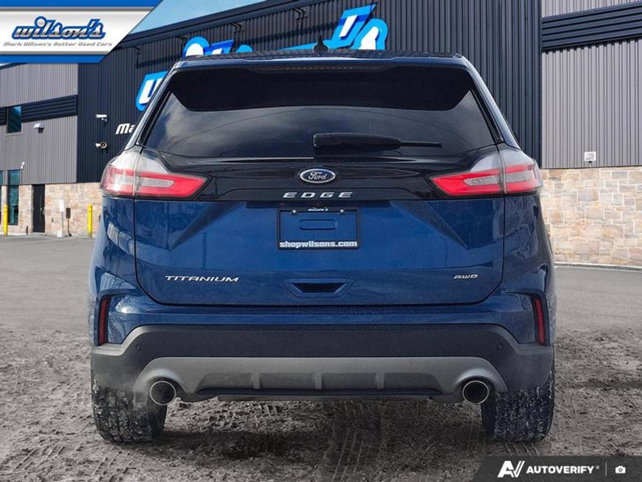 2023 Ford Edge Titanium AWD | Pano Roof | Leather | Heated Wheel + Seats | CarPlay + Android | Rear Cam and More ! Photo