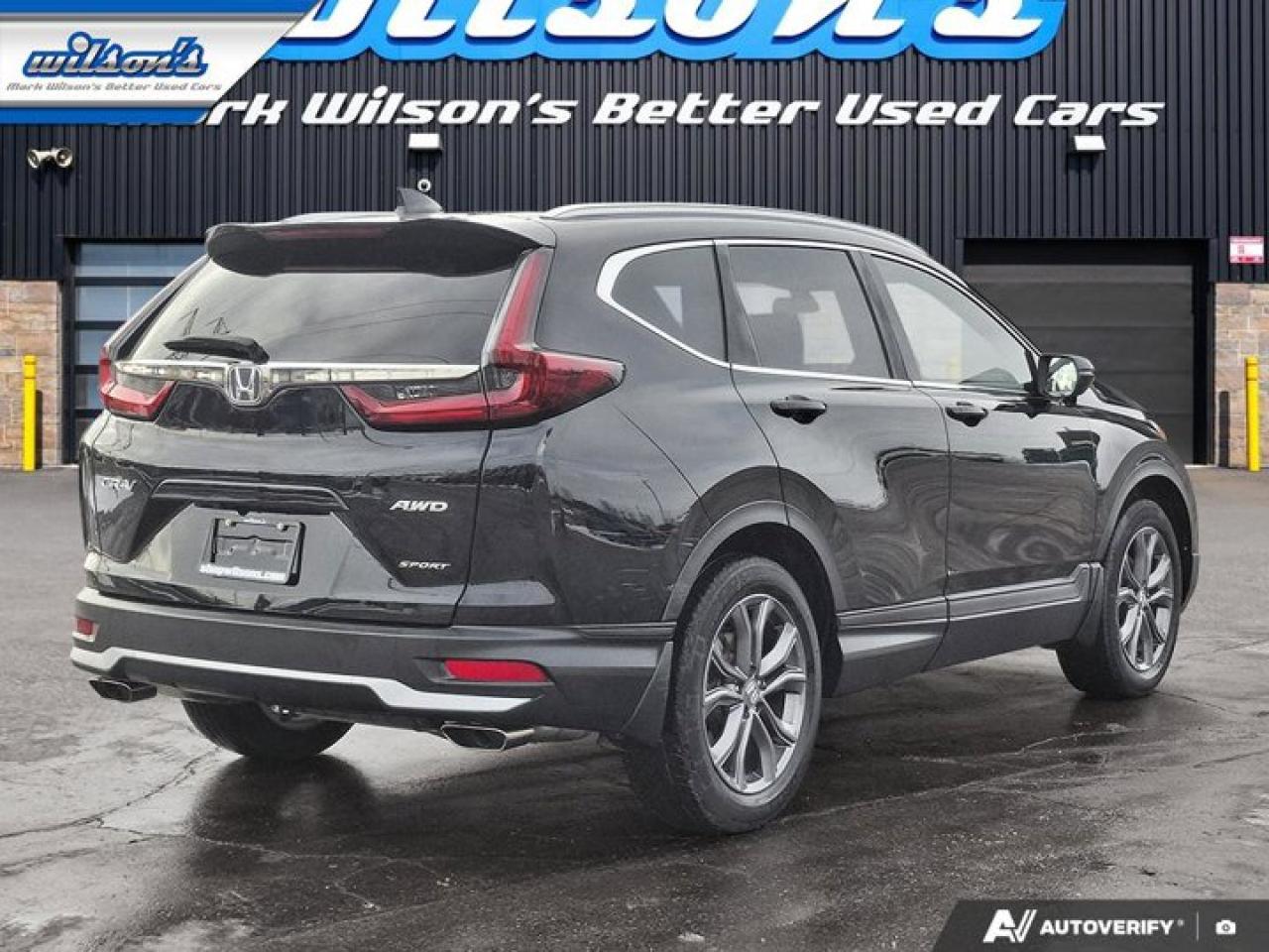 2021 Honda CR-V Sport AWD | Remote Start | Heated Seats + Steering | Sunroof | Adaptive Cruise Control | and More ! Photo4