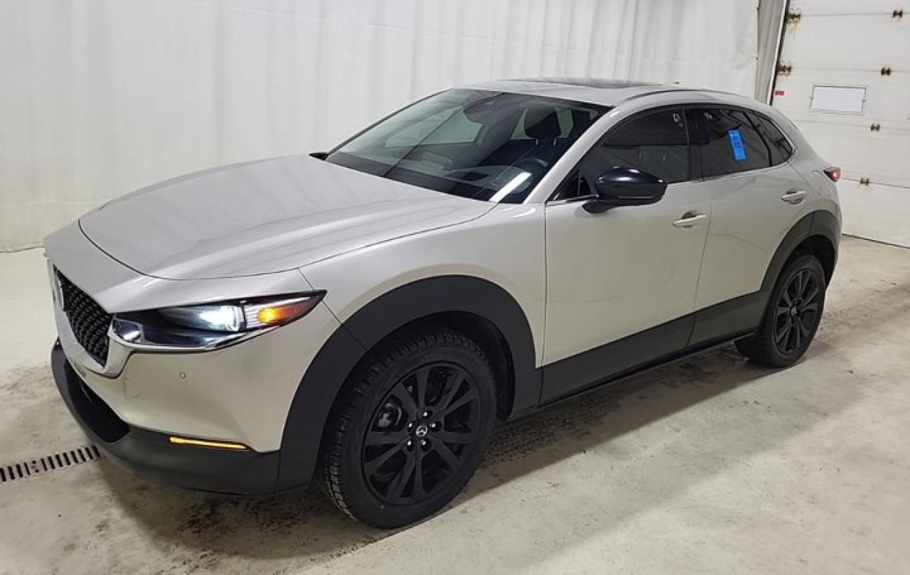Used 2022 Mazda CX-30 GT w/Turbo AWD | Leather | Sunroof | Nav | Heated Seats + Steering | 360 Cam | Bose Audio & More ! for sale in Guelph, ON